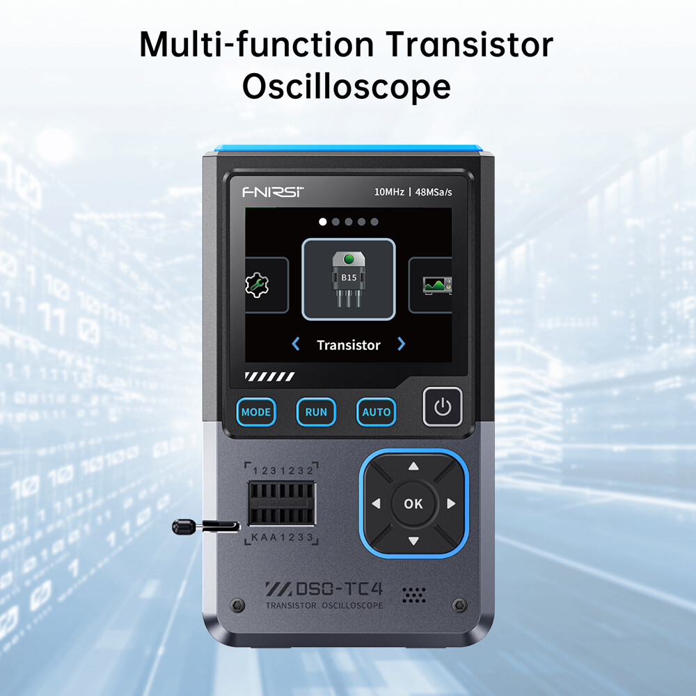 DSO-TC4 Handheld Transistor Tester Digital Oscilloscope Signal Generator 48MSa/s