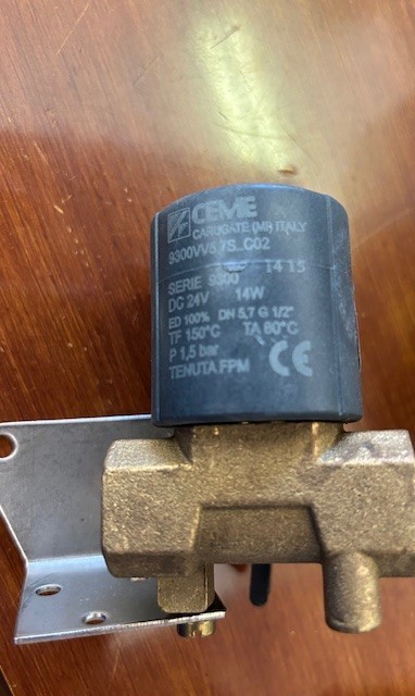 QUICK EL0521 SOLENOID VALVE 1/2″ GAS 24V 100 l/h