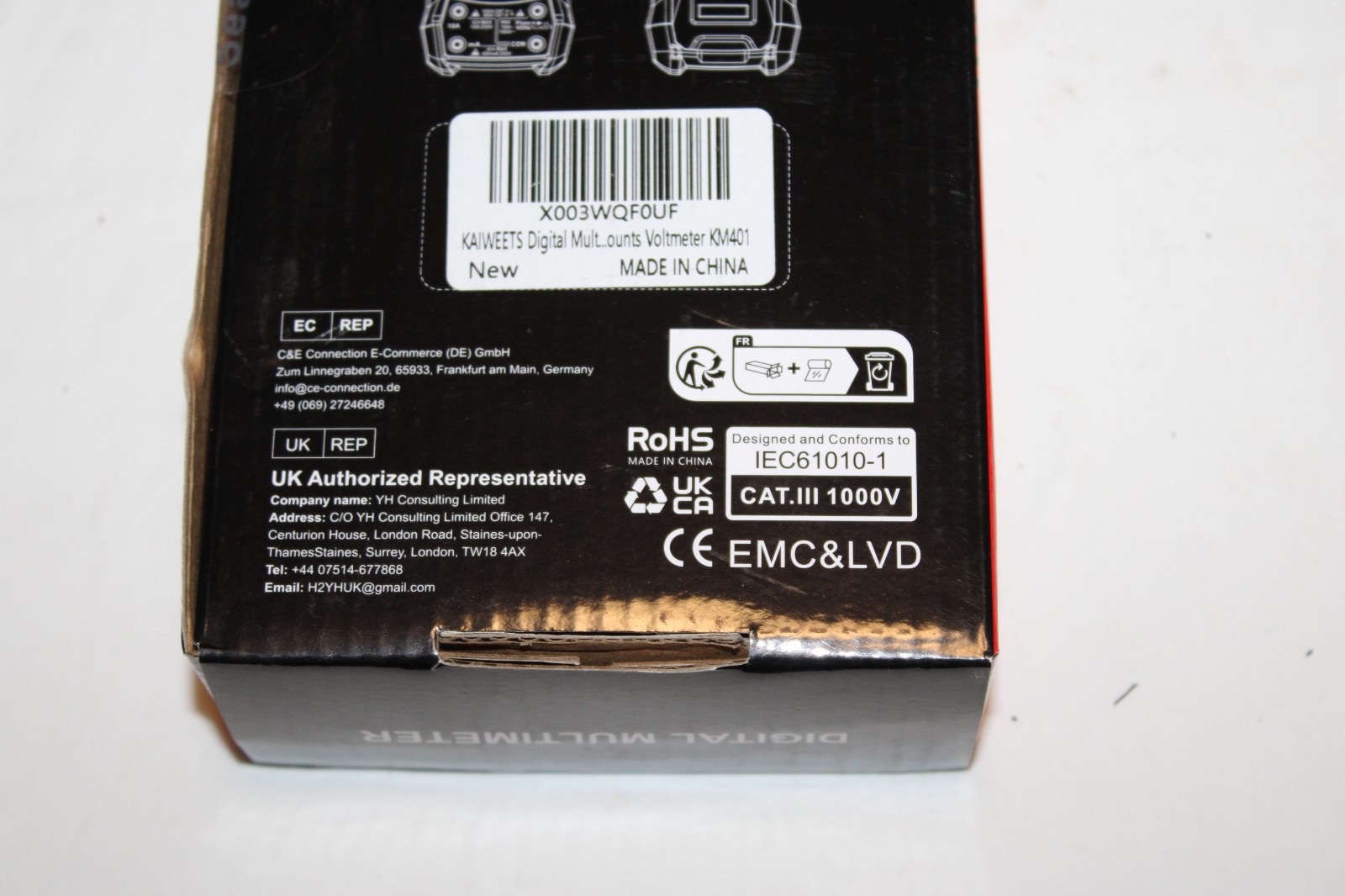 NOS KAIWEETS KM401 Digital Multimeter NEW FREE SHIPPING !!!!