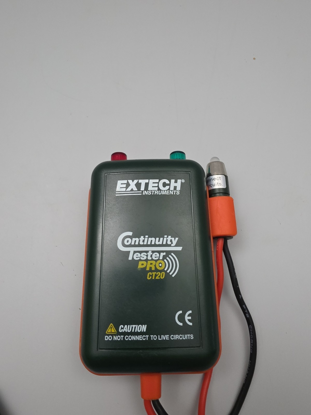 Extech Instruments CT20 Continuity Tester Pro with Bag