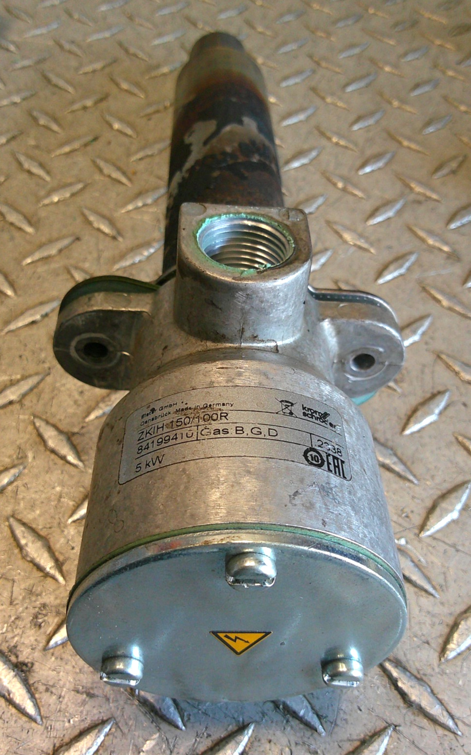 (1) Krom Schroder ZKIH150/100R WASTE GAS BURNER