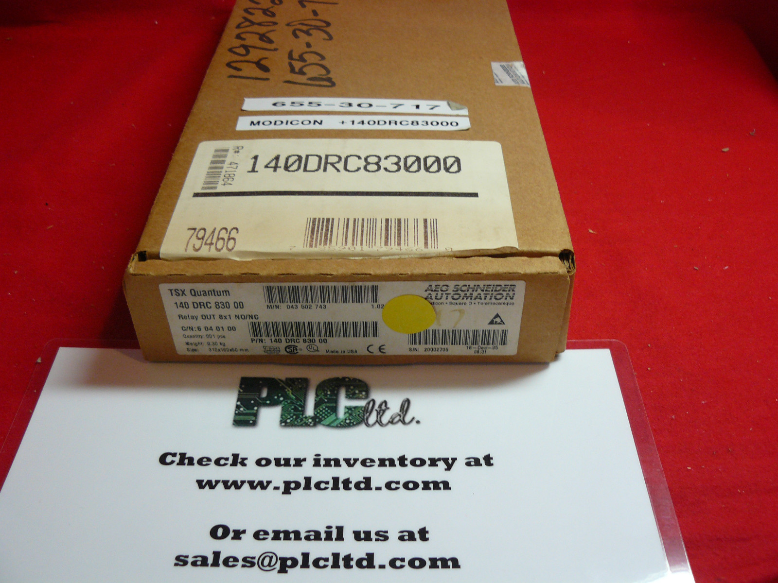 140DRC83000 BRAND NEW Modicon Relay OUT 140-DRC-830-00