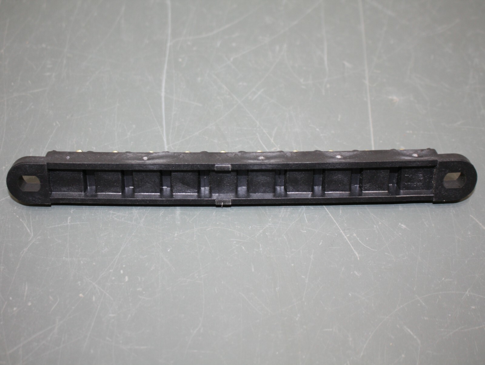 Bussmann Stud Junction Block JB1032-120-10, 30A, 300V, 10 Position, Brass, 10-32