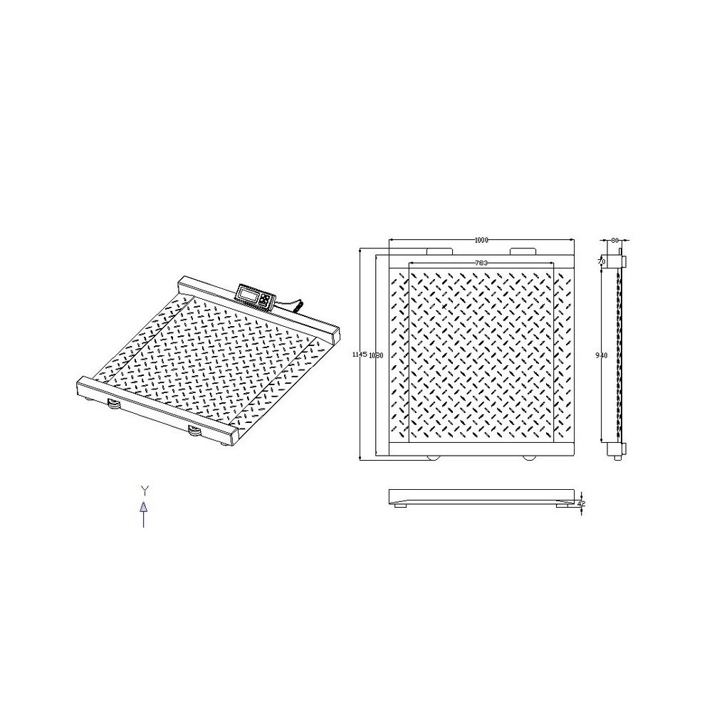 LW Measurements LDS Large Drum Scale