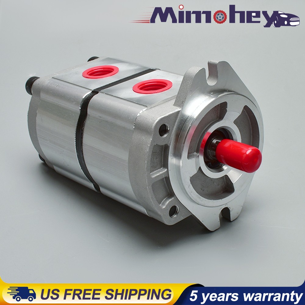 PGP51088G3LP Fits AGT Hydraulic Pump Two-Section for Skid Steer Loader KTT23 New