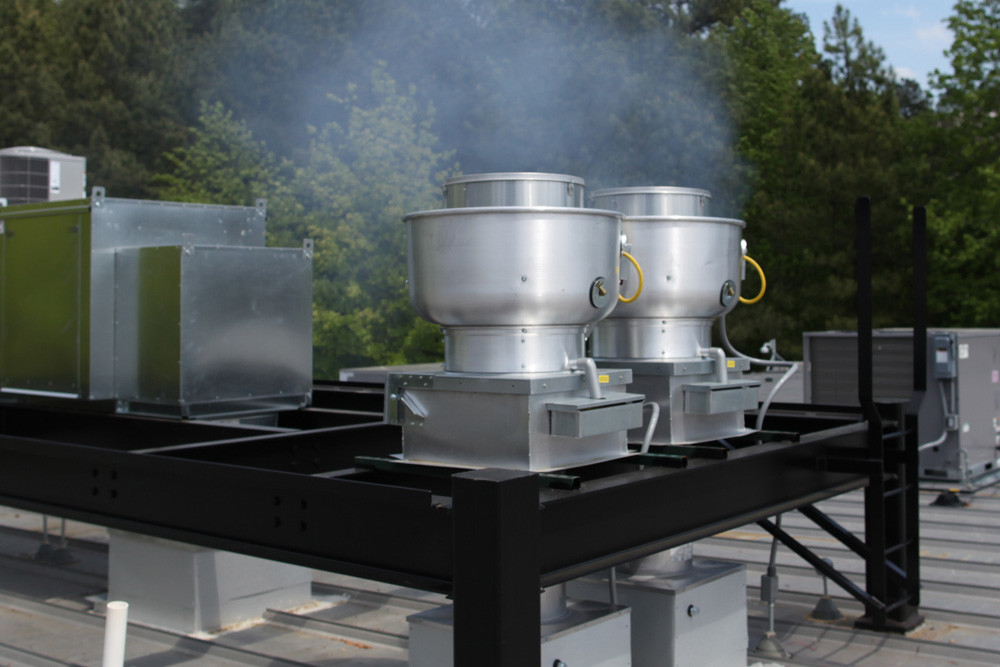 Commercial Restaurant Kitchen Exhaust Fan – 1500-2250 CFM with Speed Control