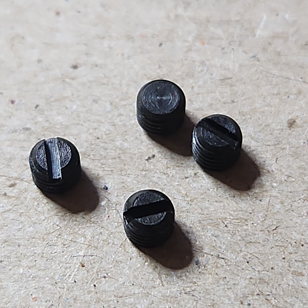 Machine screws, headless plug screws, 6-48