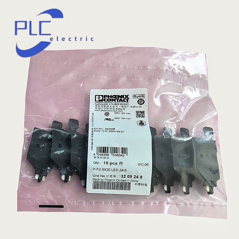 3209248 P-FU 5X20 LED 24-5 1PCS NEW Phoenix Fuse Plug 24V63A Black Fast Delivery