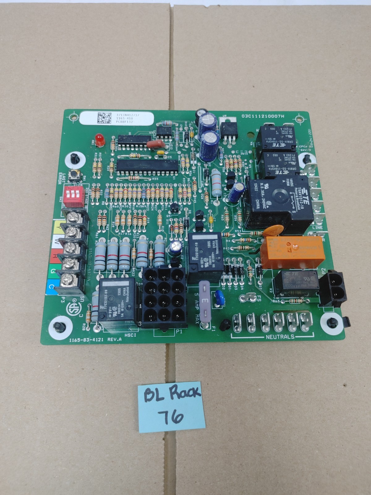 Goodman 1165-410 PCBBF132 Furnace Control Circuit Board