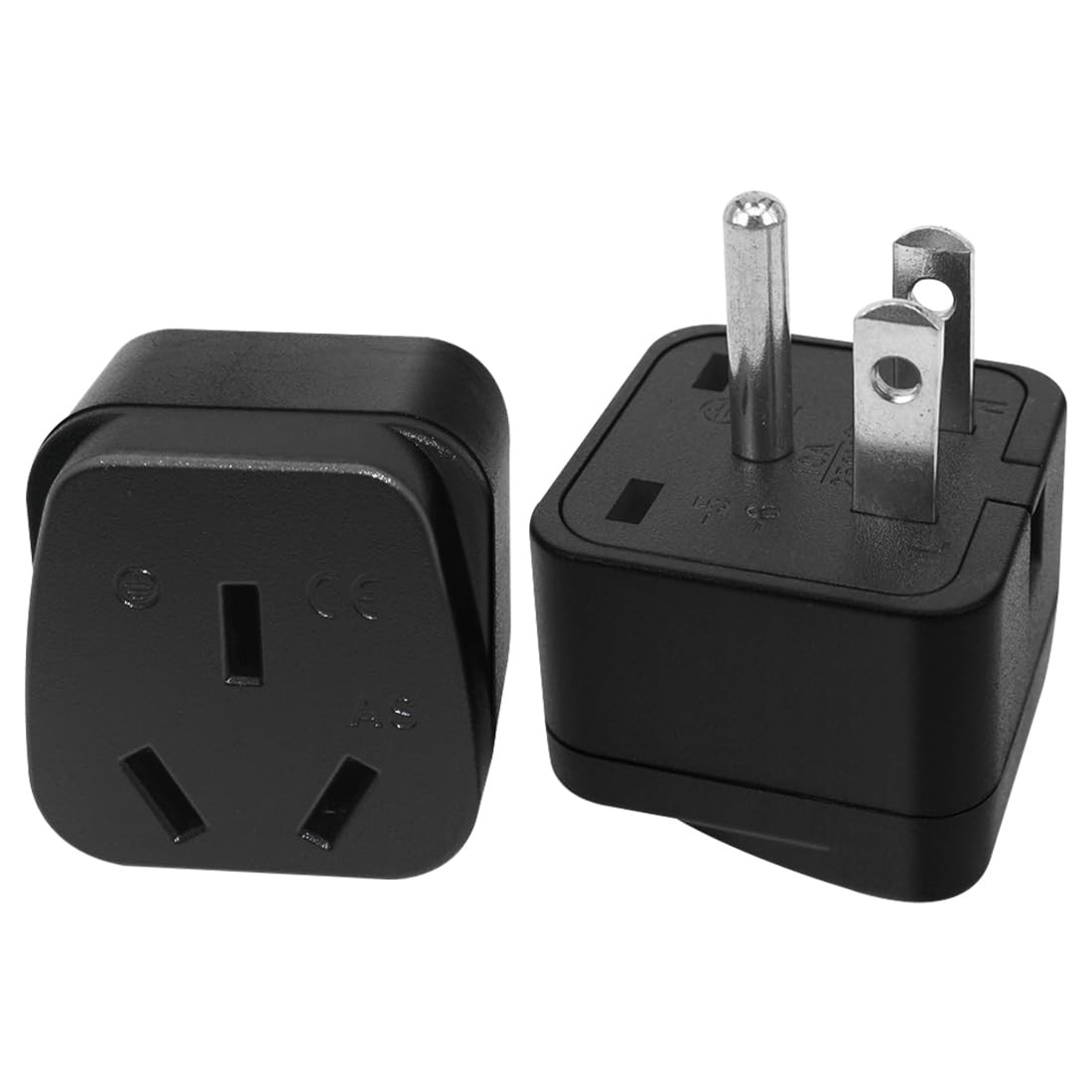 (2 Pack) US AU Plug Adapter,Australian Plug Adapter from USA, USA Standard 3 …