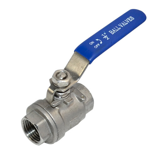 Ball Valve 1/2″- 4″ 2″ 1″ NPT Thread Full Port Stainless Steel SS316 US STOCK