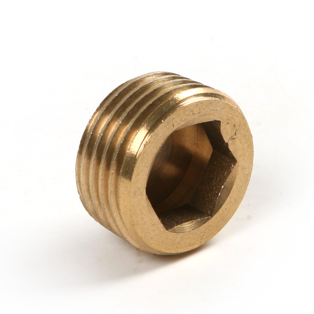 20PCS Pipe Plug 1/8″ 1/4″ 3/8″ 1/2″ Male Thread Hex Internal Head Socket Fitting