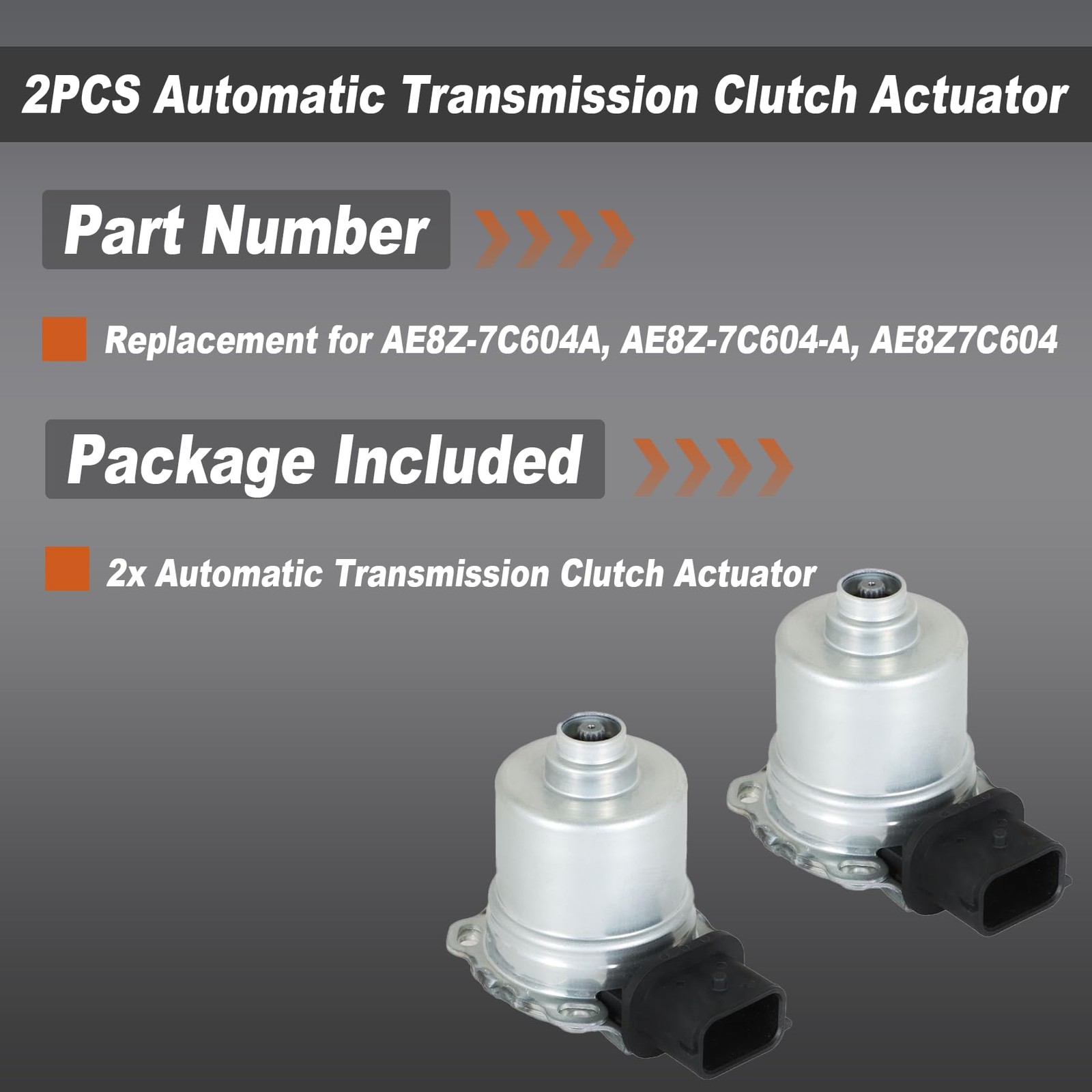 waltyotur 2PCS Automatic Transmission Clutch Actuator Replacement for…