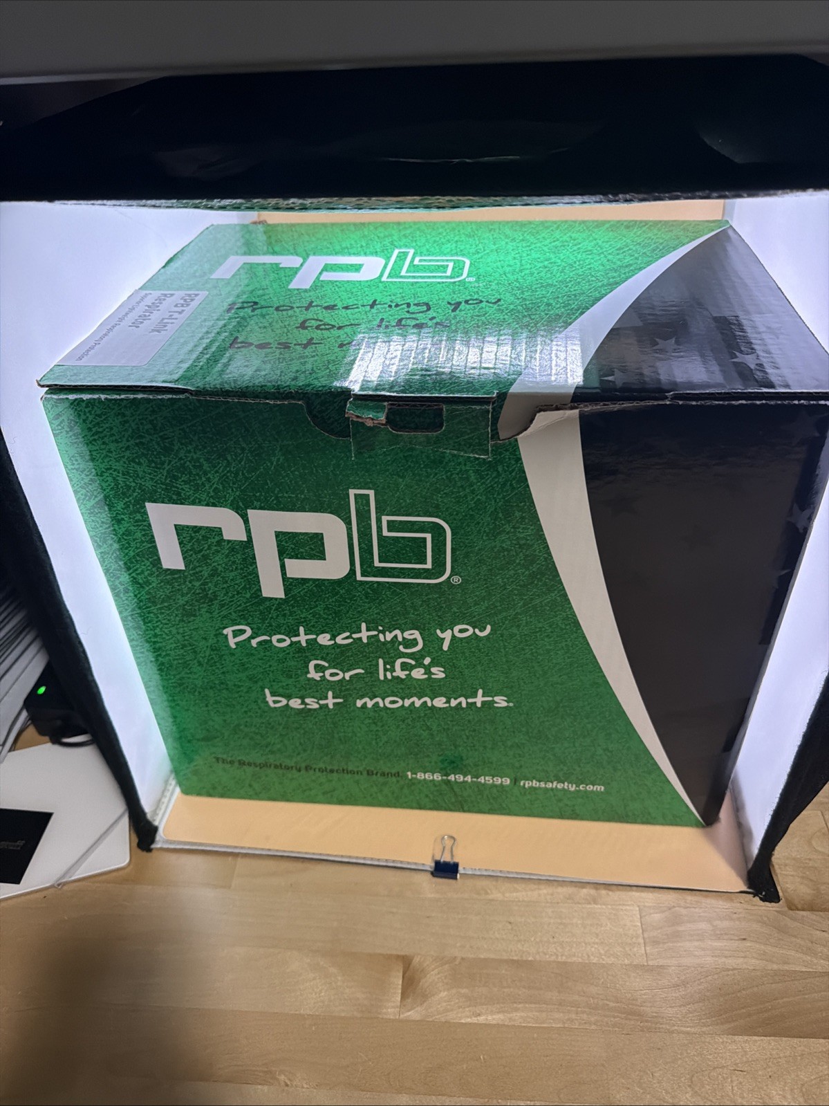 RPB Safety 17-110-12 T-Link, Includes Hood, Bump Cap Assy & Breath Tube – New