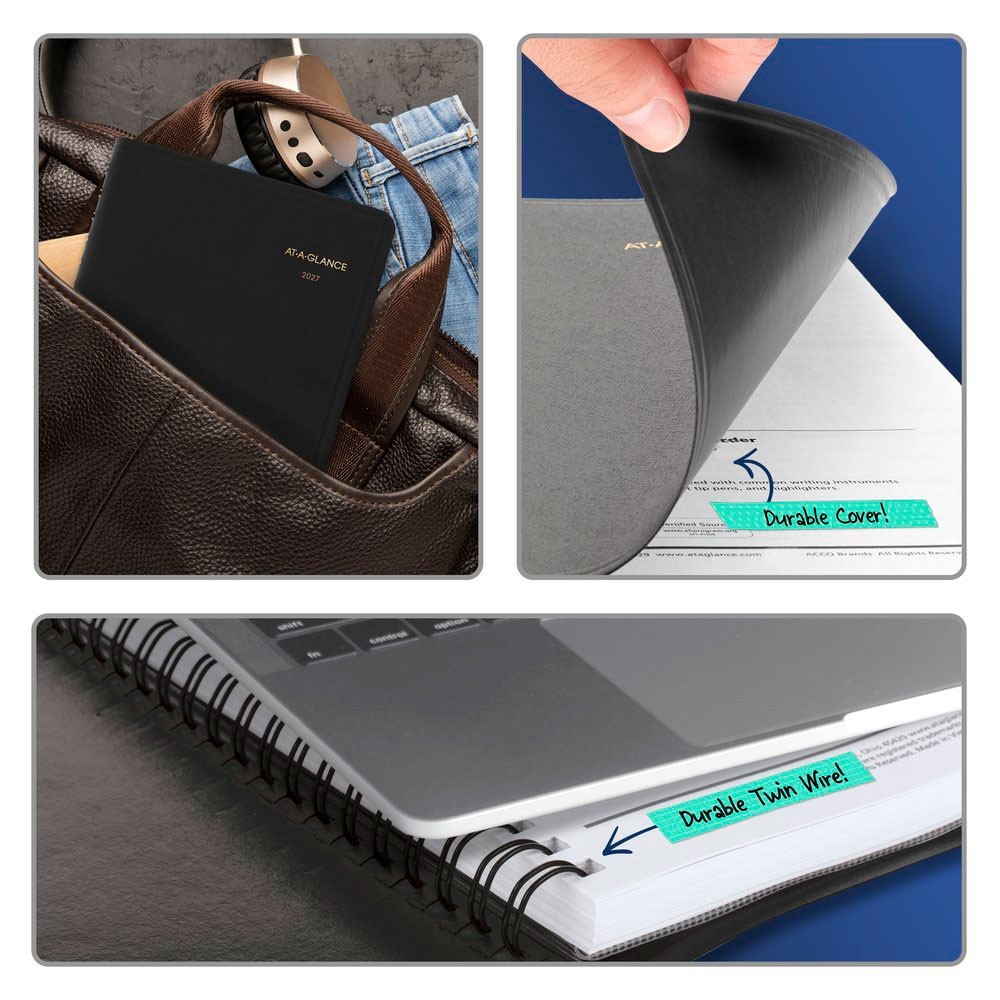 2026 At-A-Glance 70-800-05 Daily Appointment Book, 5 x 8″