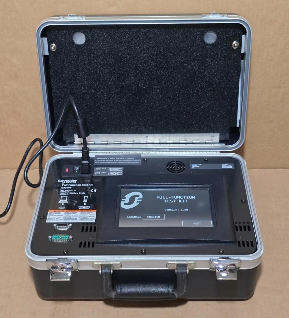 Used Schneider Square D S33595 FFTK Test Kit Ver.1, Compatible with 2.0/3.0/5.0