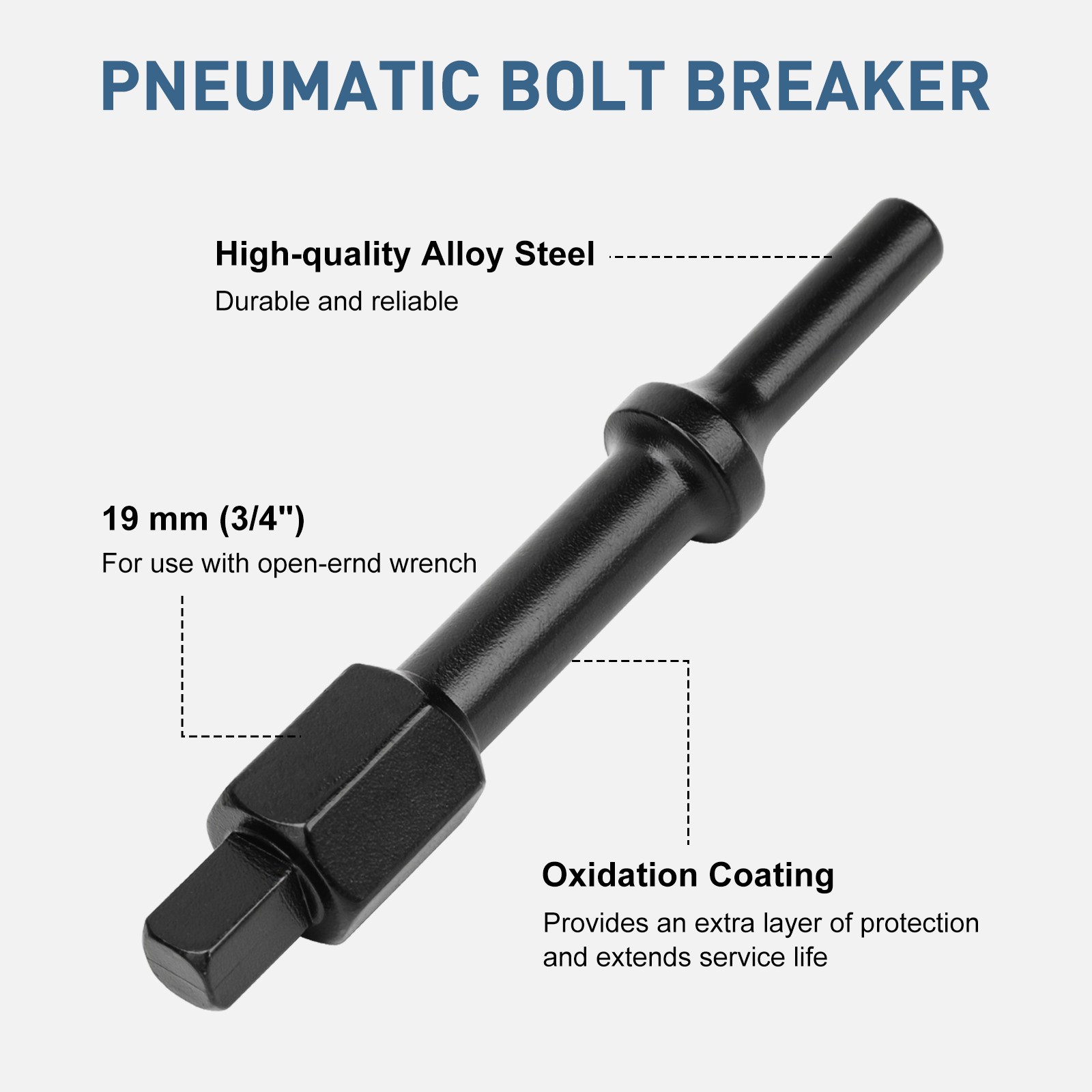 32029 Air Hammer Socket Adapter 37315 3/8 37316 1/2 Drive Pneumatic Bolt Breaker
