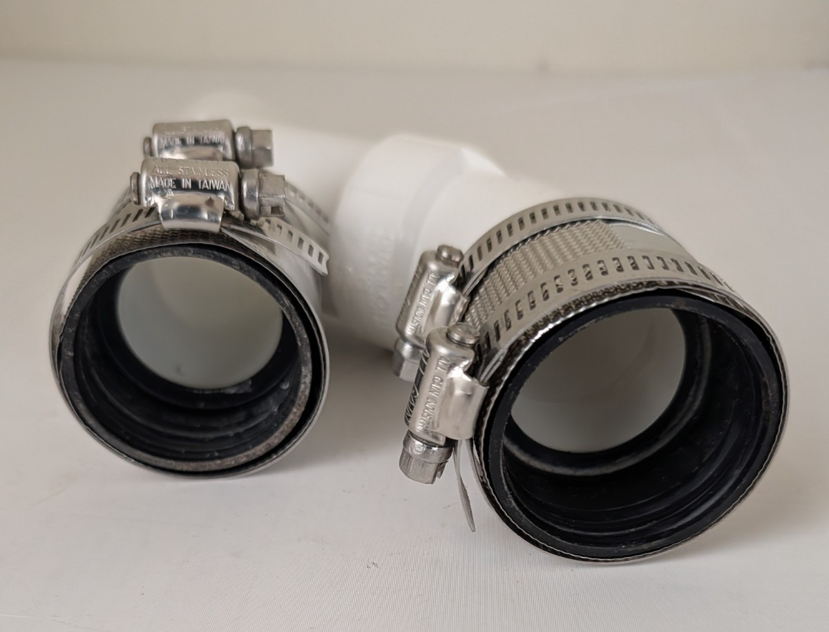 Basement Watchdog Big Combo BW4000 BWSP PVC Connector & 2 Rubber / S.S. Union