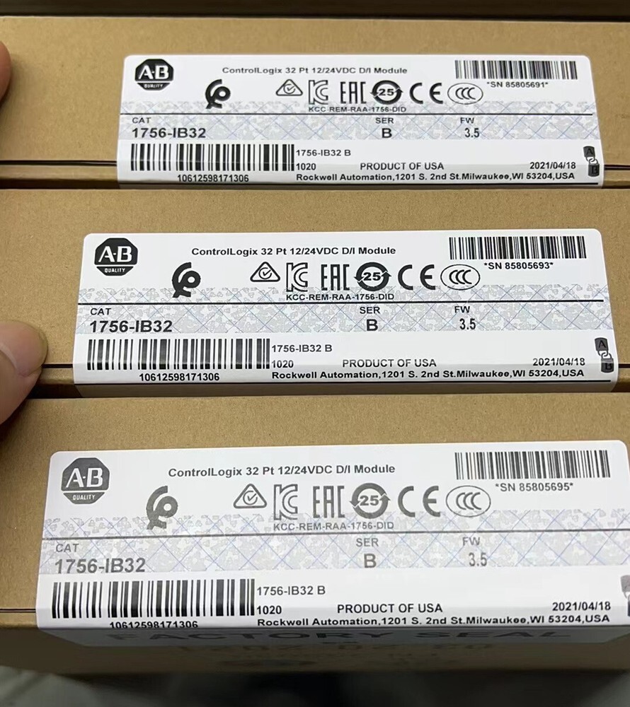 Allen Bradley 1756-IB32 Ser B Brand New Quality Guaranteed Free Ship