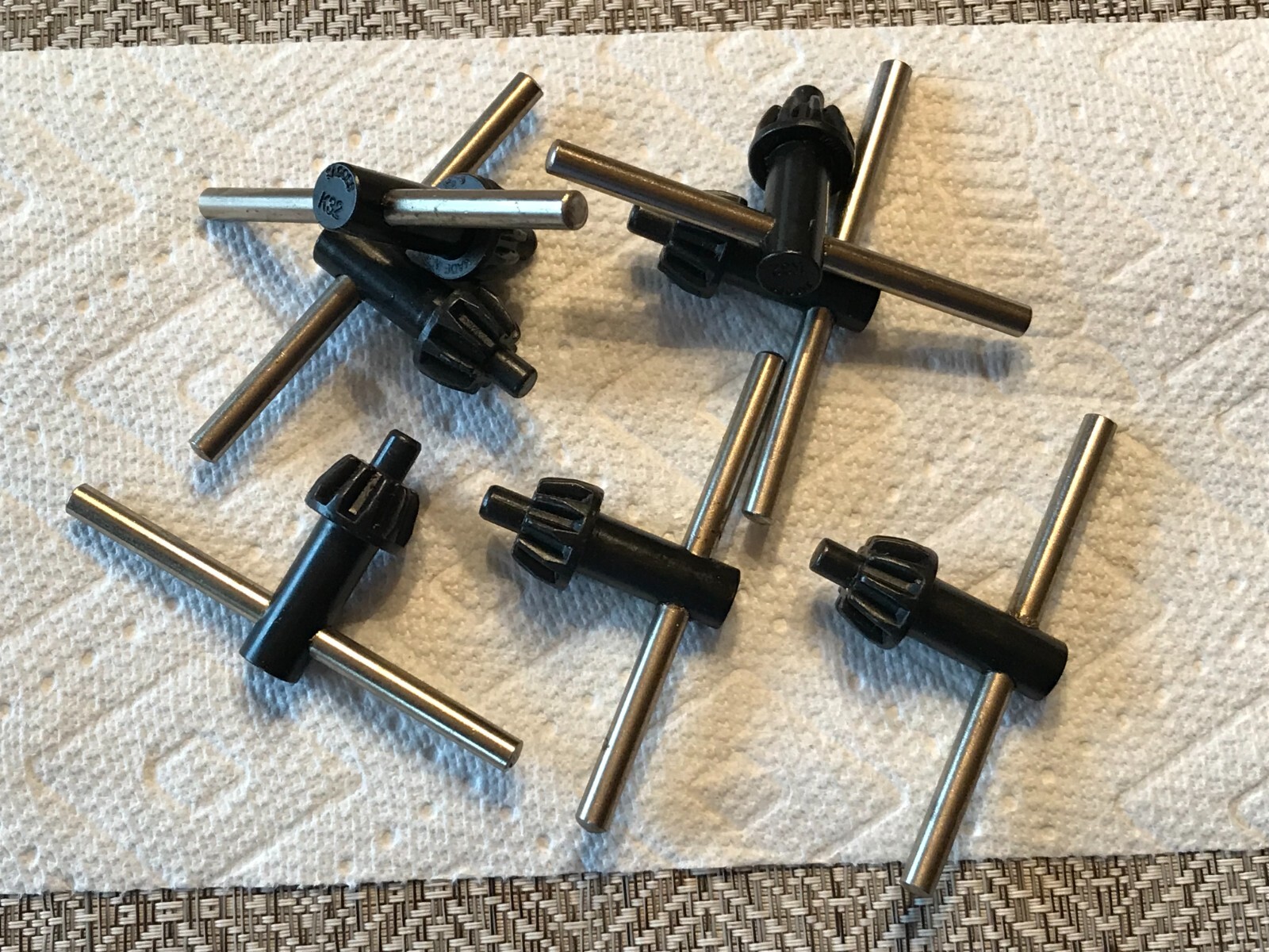 Jacobs Brand Drill Chuck Key, Type K32, Key Size K32, Pilot Size 1/4″, 10 teeth