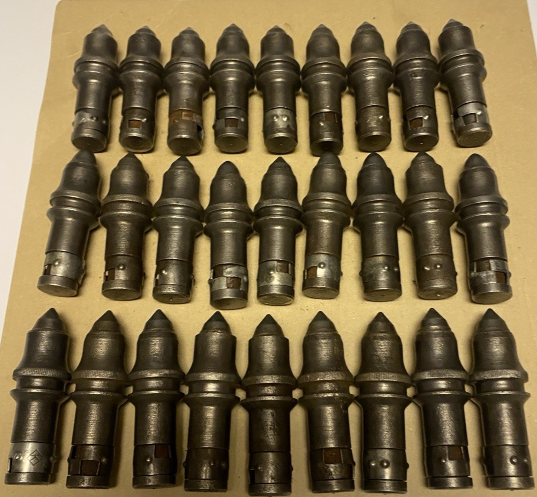 NEW KENNAMENTAL C-3SR / .765 CARBIDE TIPPED AUGER BULLET TEETH / MADE IN THE USA