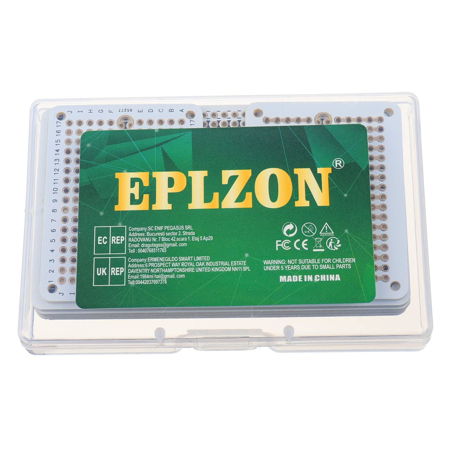 Solderable Breadboard PCB Board Gold-Plated Solder Breadboard for DIY Electro…