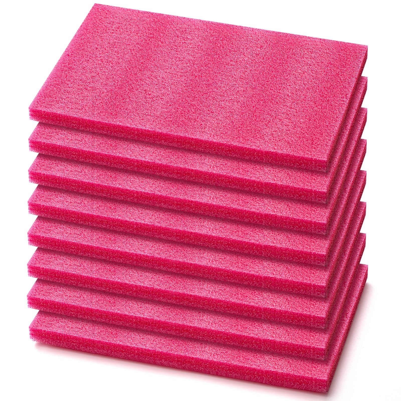 Pangda 8 Pcs 14.75″ X 9.5″ X 0.75″ Pink Polyethylene Foam Sheet Antistatic | …