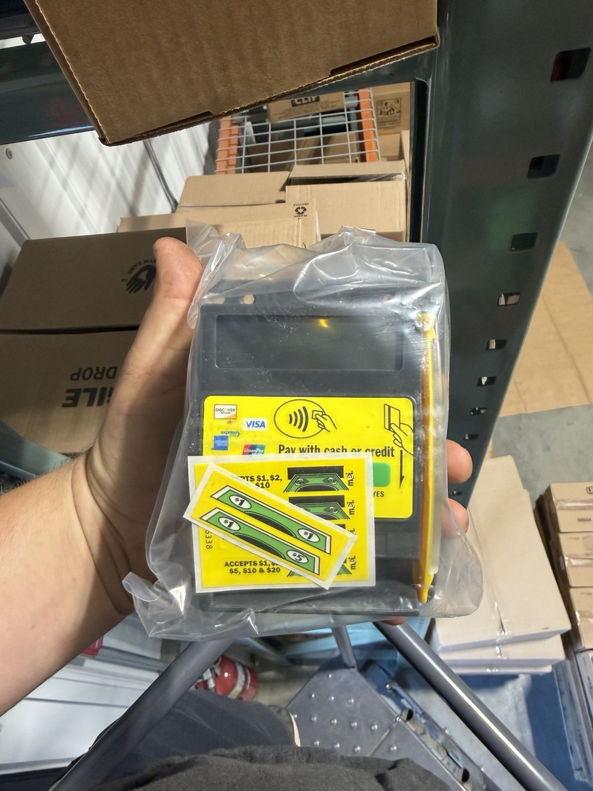 MEI VN2000 Bill Acceptor Combo Front/Side 4-in-1 Bezel Kit 250054258