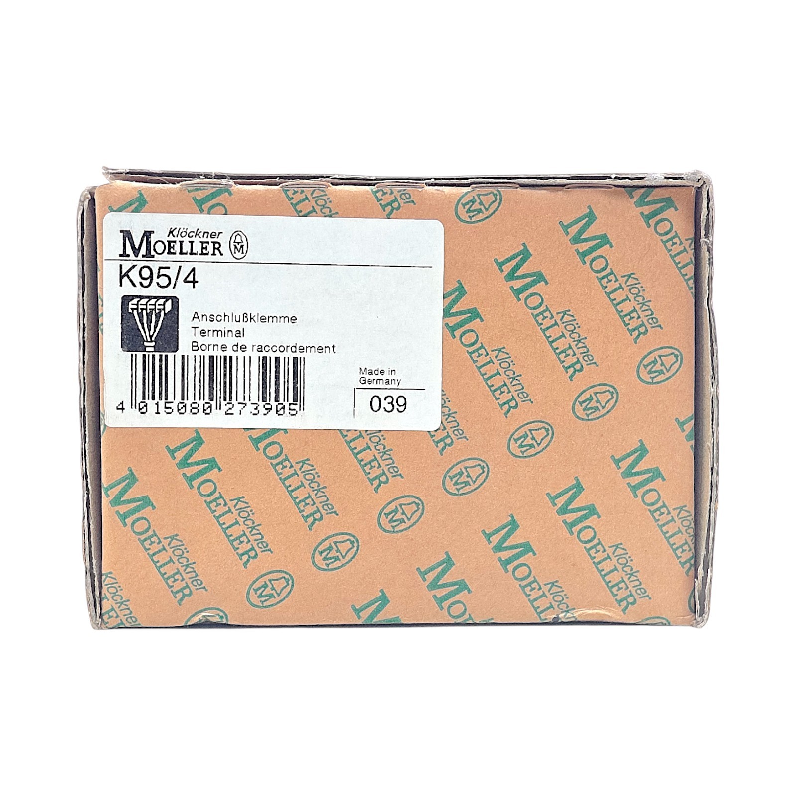 KLOECKNER MOELLER K95/4 TERMINAL BLOCK