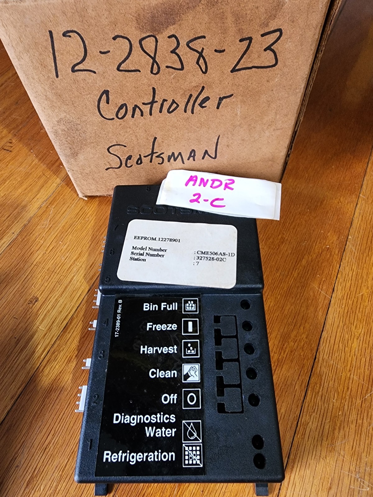 Scotsman 12-2838-23 CME Controller 12283823