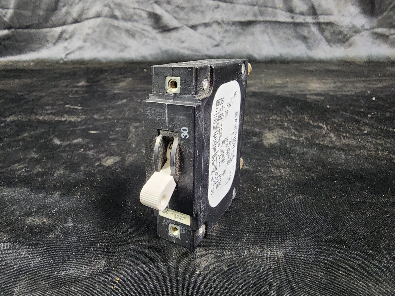 AirPax 30 Amp Bullet Breaker LELK1-1RS4-30452-30 Single Unit