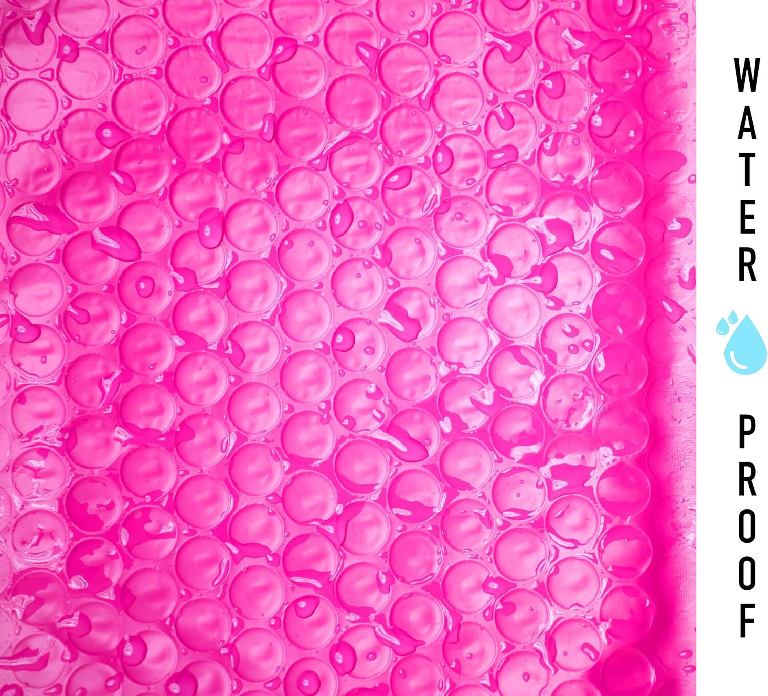 #5 10.5×16 HOT PINK POLY BUBBLE MAILERS SHIPPING PADDED BAGS ENVELOPES 10.5×15