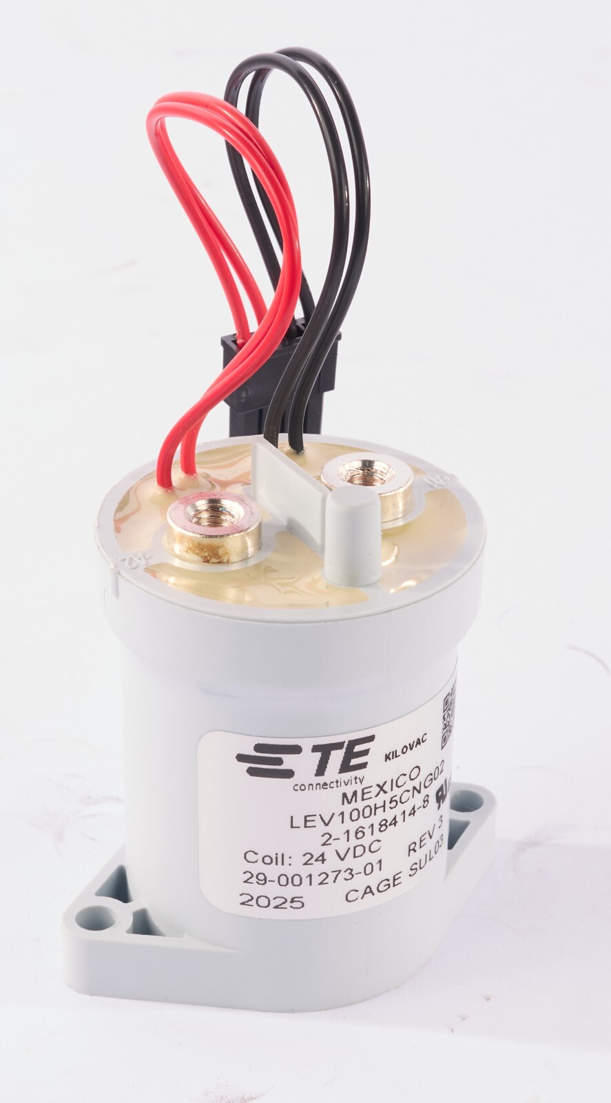 TE Connectivity Kilovac LEV100H5CNG02 DC Contactor 24VDC