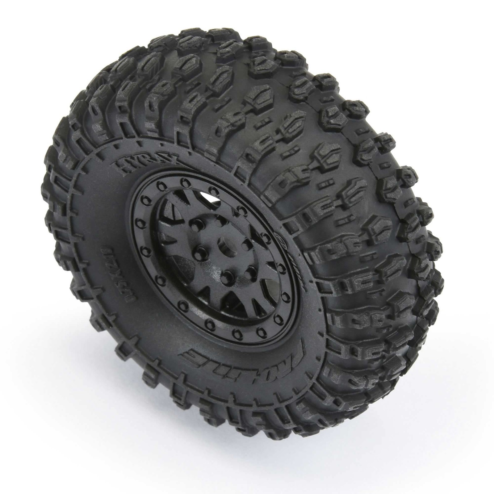 Pro-Line Racing 1/24 Hyrax F/R 1.0 Trs Mountd 7Mm Blk Impulse 4 Pro1019410 Rc