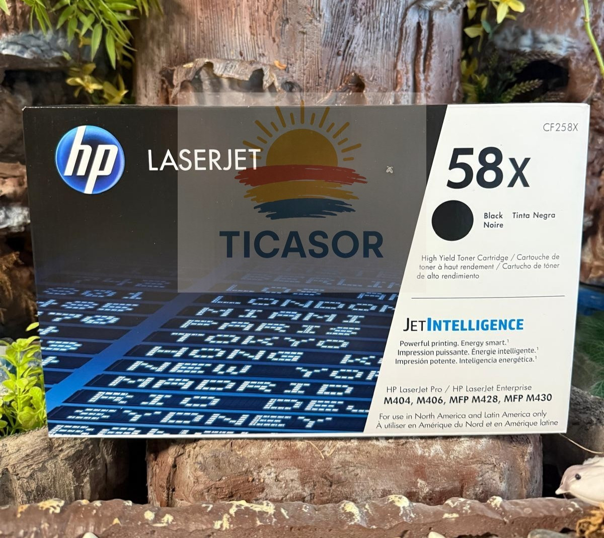 HP 58X High-Yield Black Toner Cartridge – CF258X