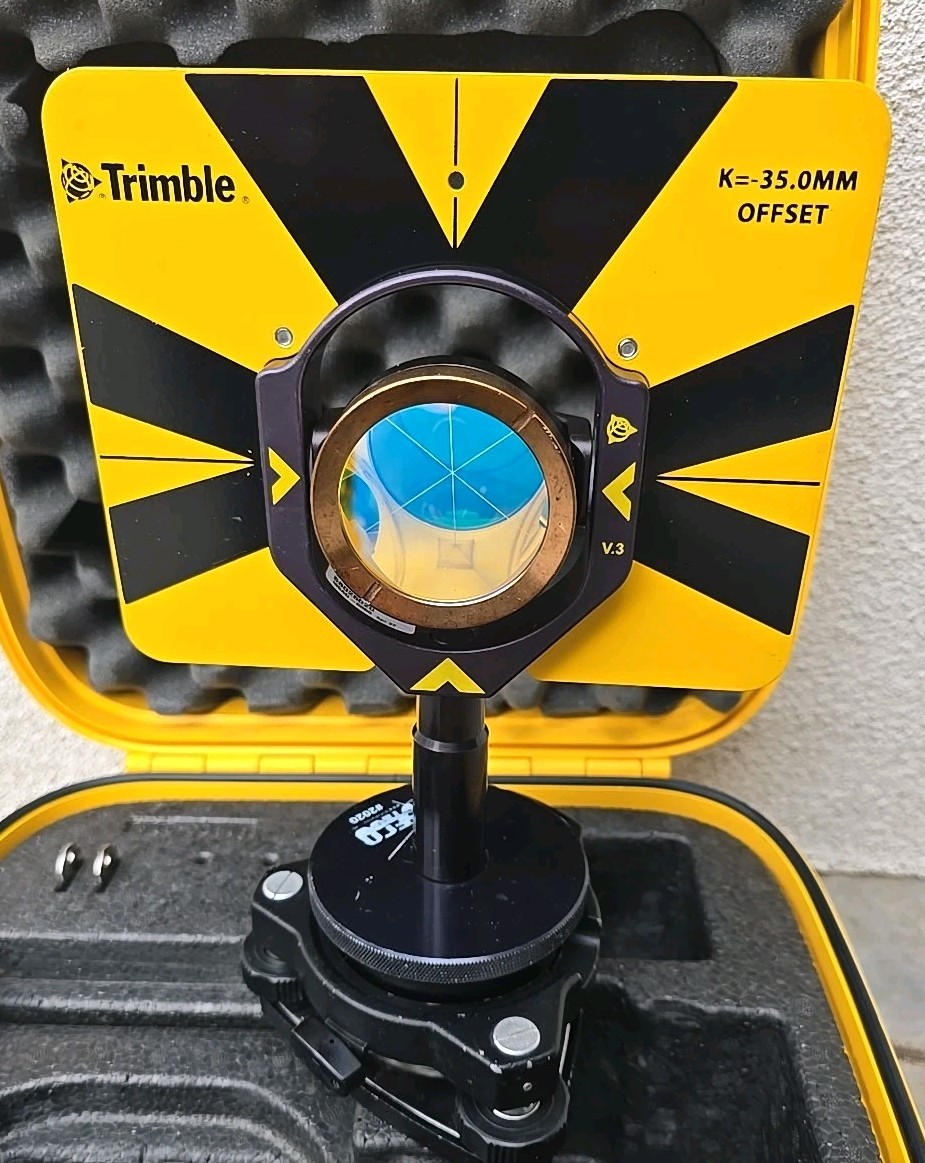 Traverse Kit Trimble V.3 K=-35.0MM OFF Set And Seco Base Clean Hard Case & Key