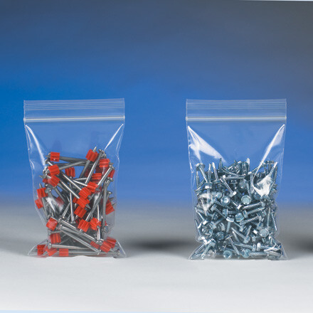 2 x 6″ Clear Reclosable Poly Bag 4 Mil Lock Seal Zip Plastic Baggies 1000/Pack