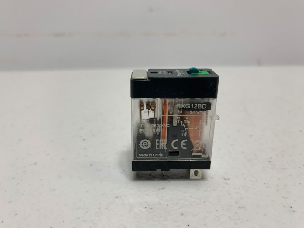 Schneider Electric RXG12BD Relay 10A 24VDC SPDT