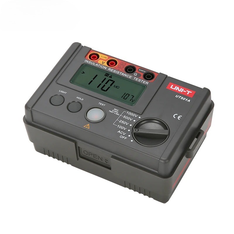 UNI-T UT501A Megger 1000V 5GΩ PI/DAR Insulation Tester Auto Discharge AC/DC