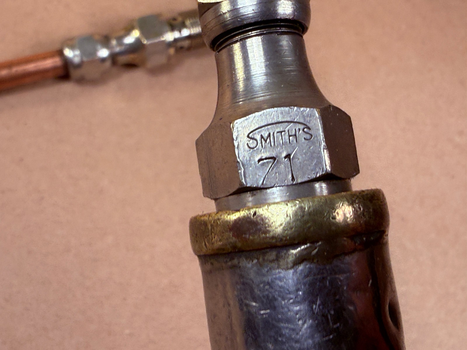 Vintage Smiths Lifetime Torch Body w/ 2 Tips – 71 73 – USA – WH200A ? + Sparker