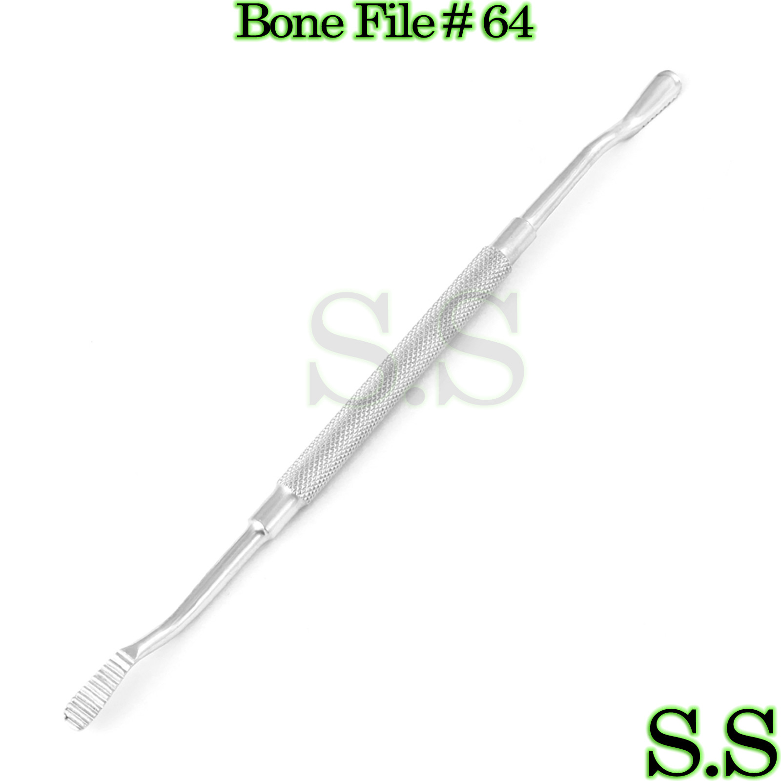 Bone File #64 Dental Orthopedic Surgical Instruments
