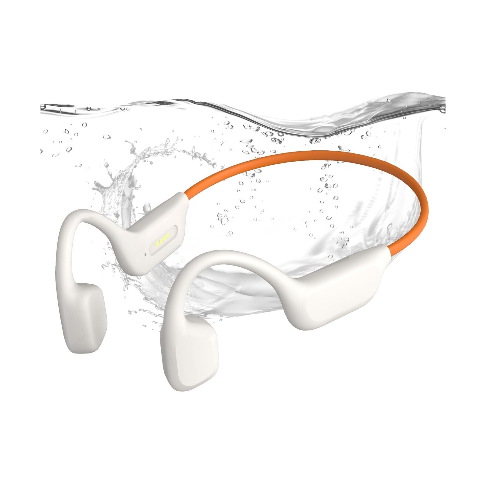 Swimming Headphones, IPX8 Waterproof Bone Conduction Headphone … FAST USA SHIP