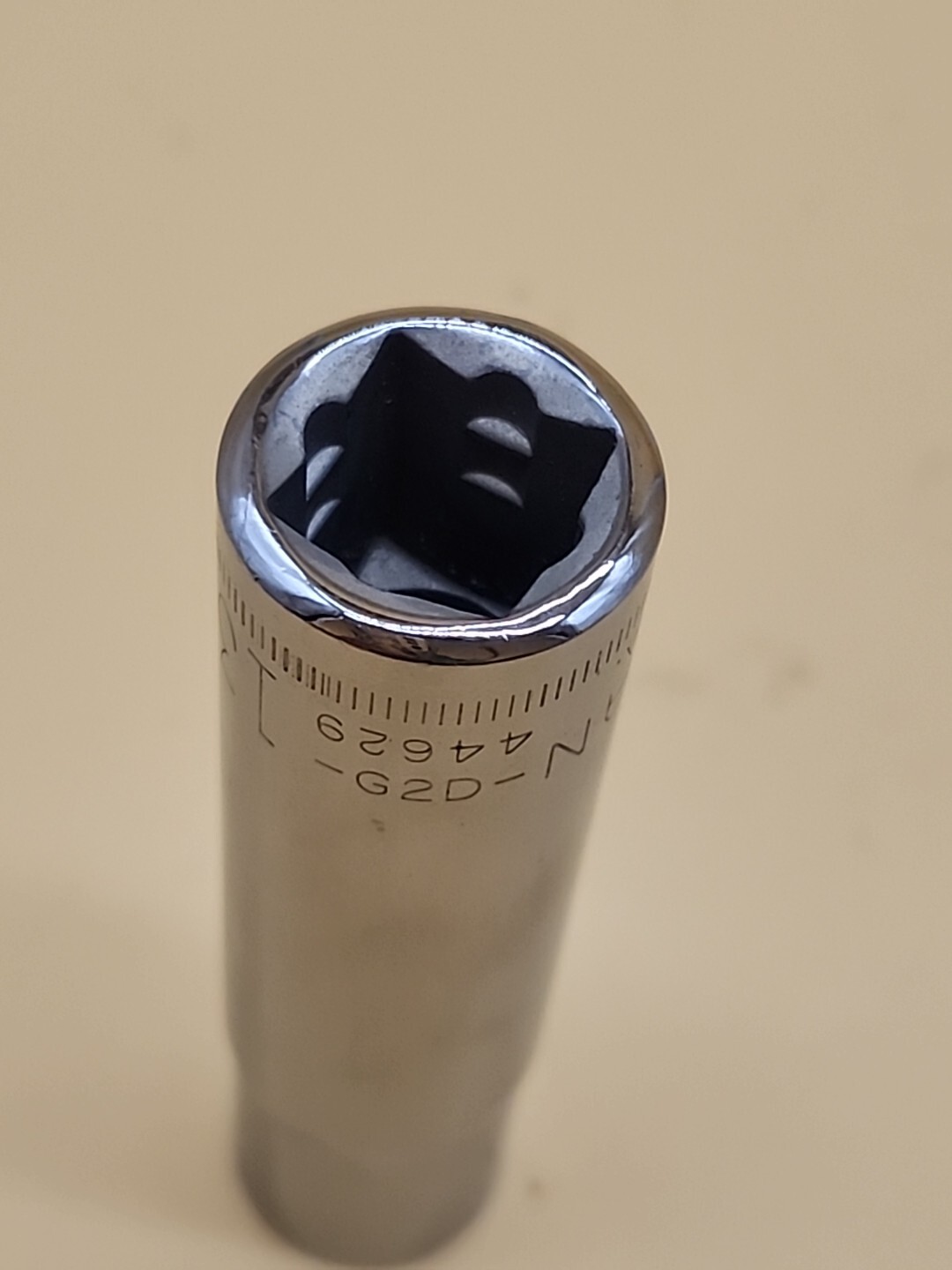 Craftsman Tools G2D- 44629 13mm SAE 3/8″ Drive 6Pt Deep Socket USA