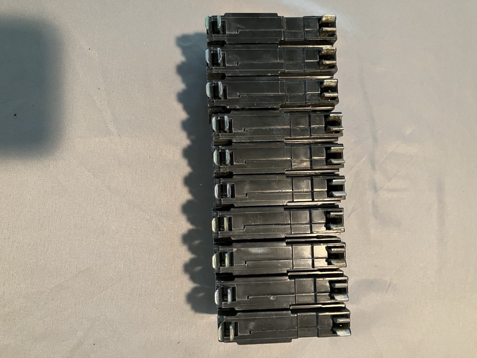 Square D QO120CP 20A 1-Pole 120/240V QO Series Circuit Breaker Used Pull