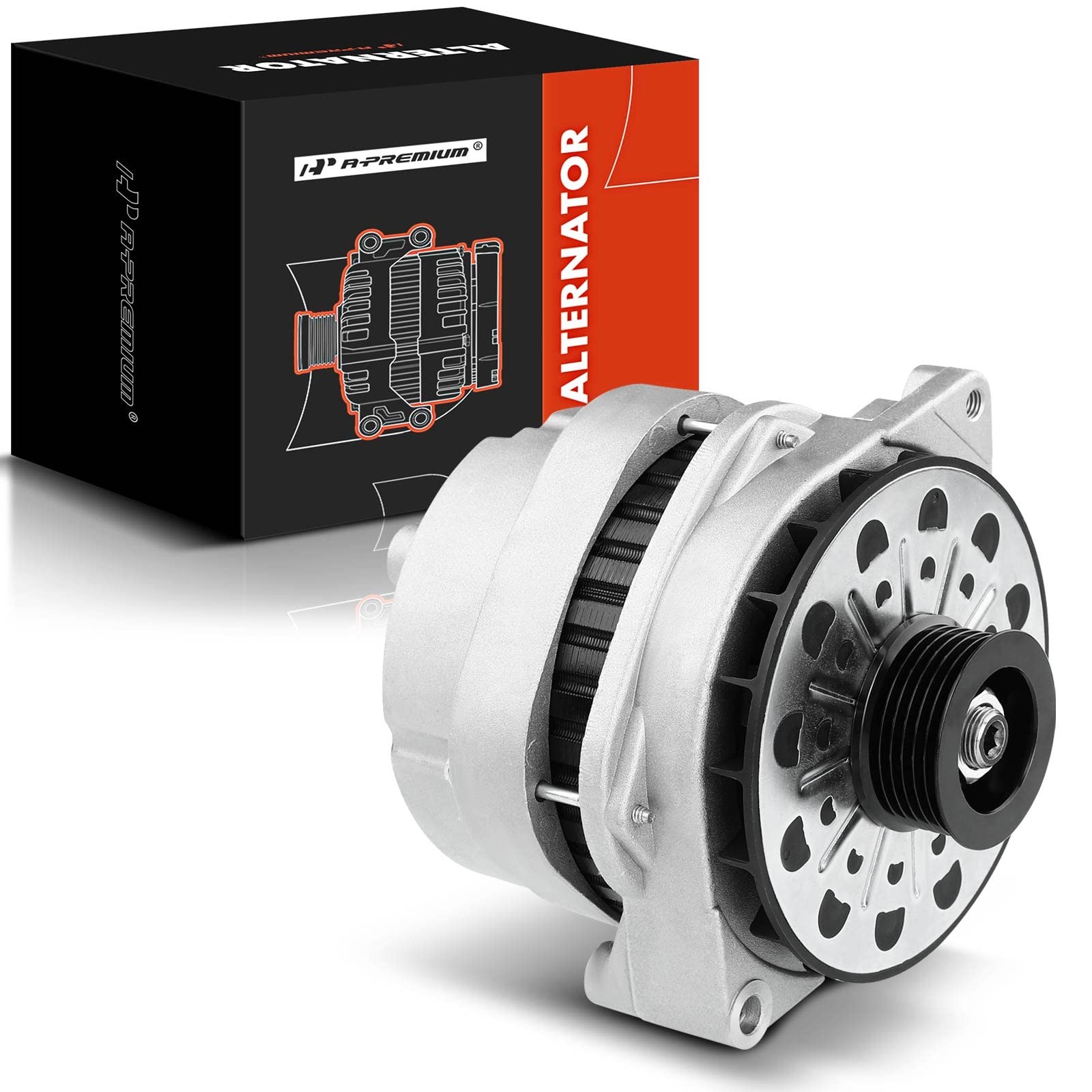 Alternator Cadillac DeVille Eldorado 1998-99 V8 4.6L 12V 140A 6-Groove 10464089