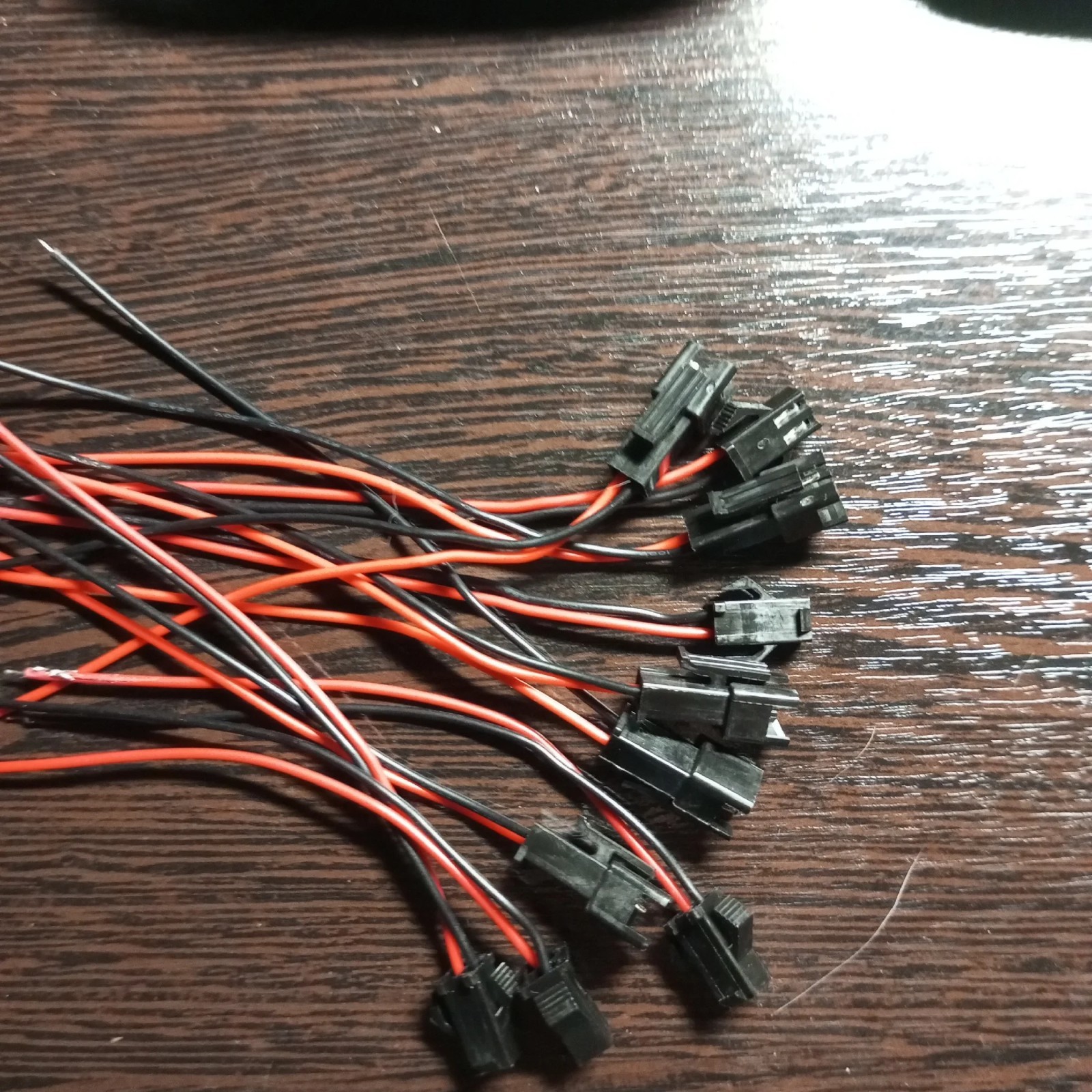 5 Pairs 10PCS 10cm Long JST SM Male to Female 2Pins Plug Wire Connector