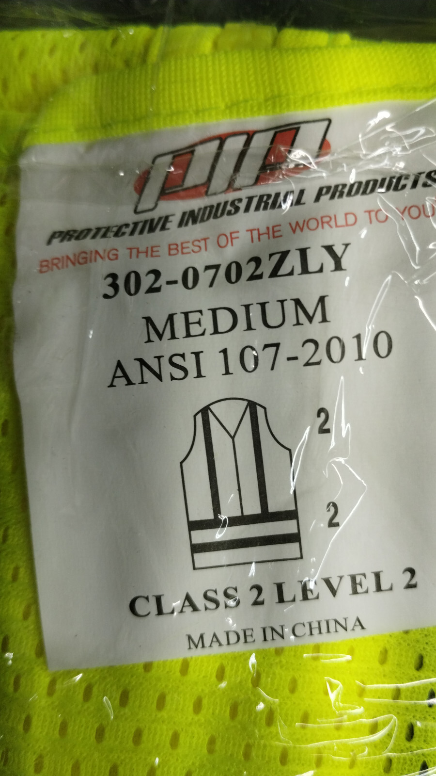 LOT OF 83 PIP Class 2 Mesh Vest Zipper High Visibility Pockets M L 2X 3X 4X