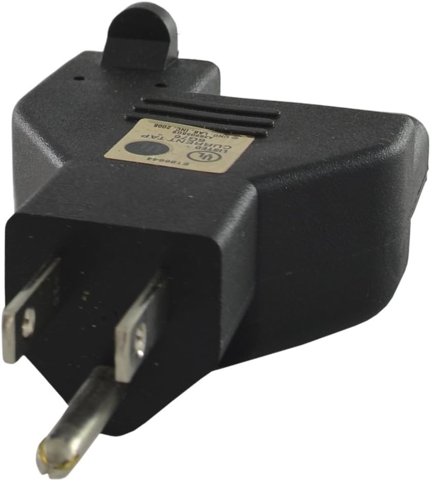Conntek 30106 Y Male Plug Adapter U.S. 3 Prong Male Plug To IEC C13 and U.
