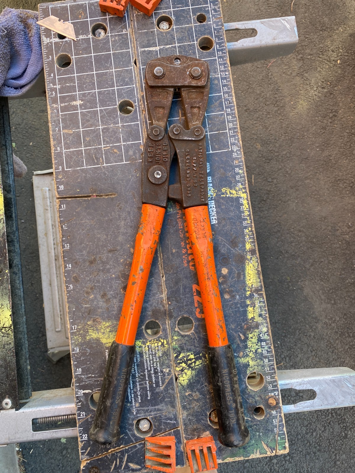 Pre-owned Nicopress Crimping Tool National Telephone Supply Co. 51-M-850