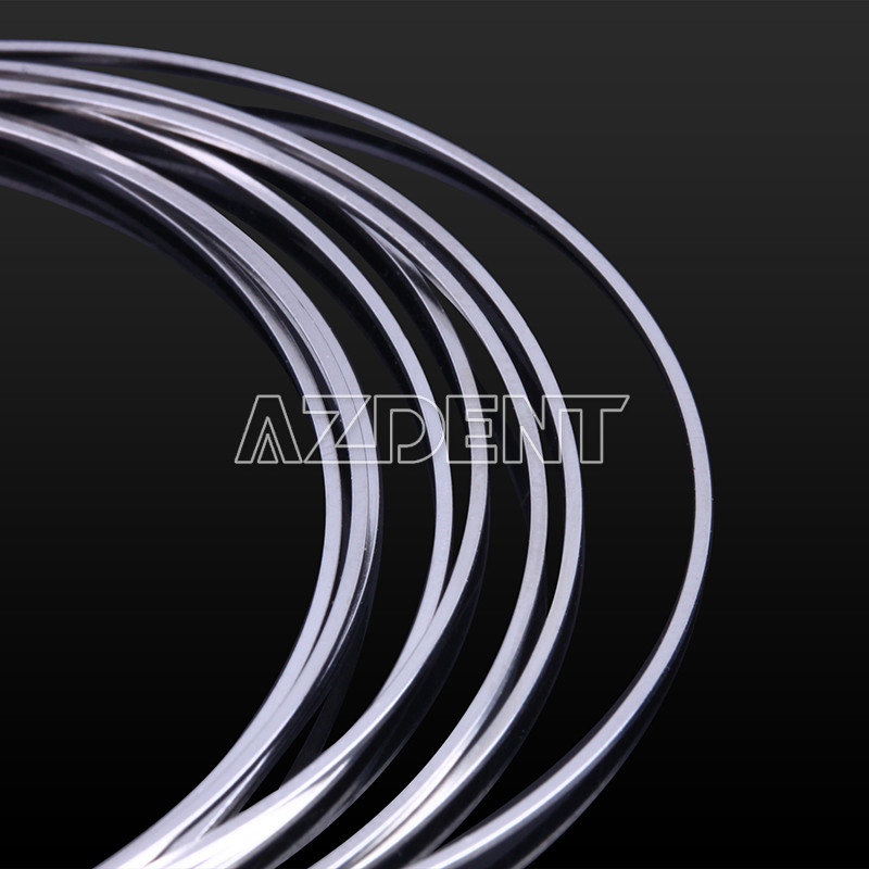 AZDENT Dental Orthodontic Stainless Steel Rectangular Arch Wires Natural Form